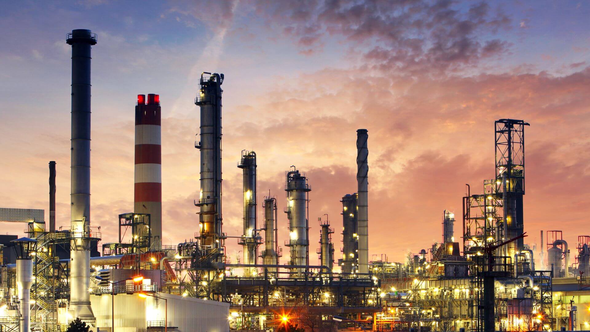 Industrial facility using specialty minerals